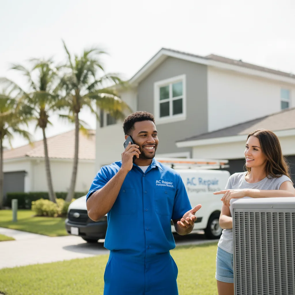AC Repair Pompano Beach customer support in Carlin
